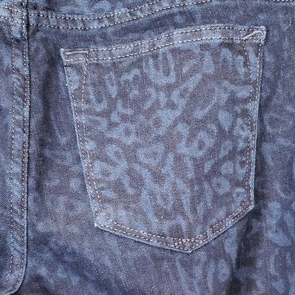 Gap 1969 Women’s Blue Skinny Jeans Animal Print - 29 - Picture 3 of 8